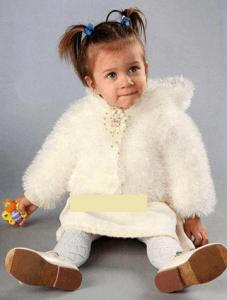 White Baby Coat