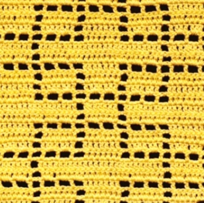 ​Filet Crochet Squares