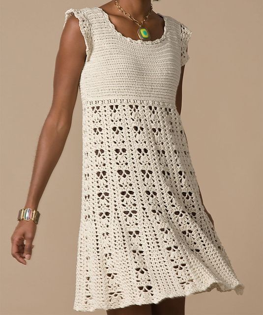 Inspiration. Crochet Dress in Fashion.