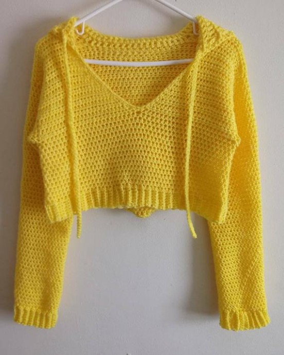 Inspiration. Crochet Hoodies.