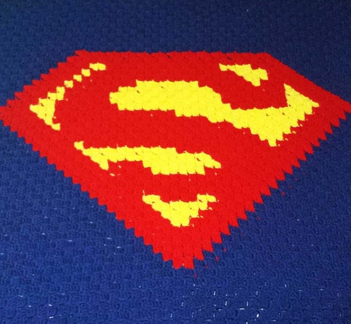 Helping our users. ​Super Hero Crochet Blanket.