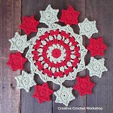 Inspiration. Crochet Christmas Doilies.