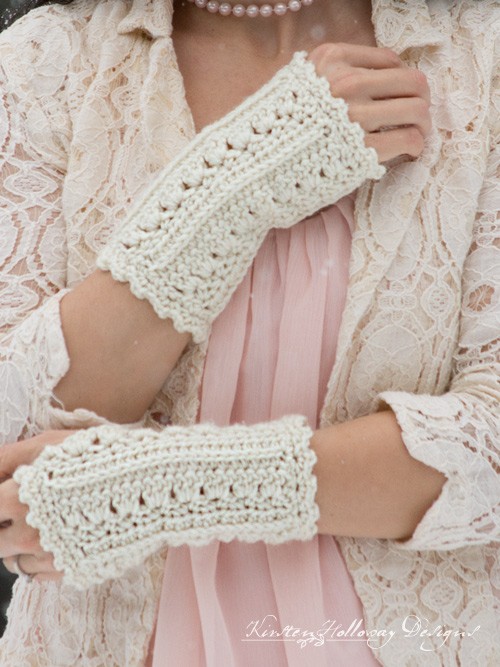 Inspiration. Crochet Fingerless Gloves.