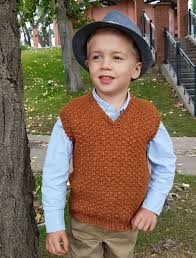 Inspiration. Crochet Kid Vests.