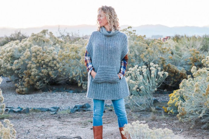 Helping our users. ​Crochet Poncho Vest.