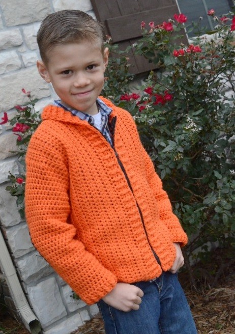 Helping our users. ​Kid’s Crochet Cardigan.