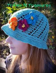 Inspiration. Crochet Panama Hats.