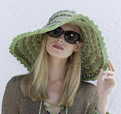 Inspiration. Crochet Sun Hats.