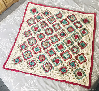 Inspiration. Granny Squares Blankets.