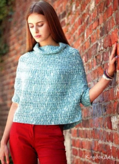 ​Crochet Pullover-Poncho