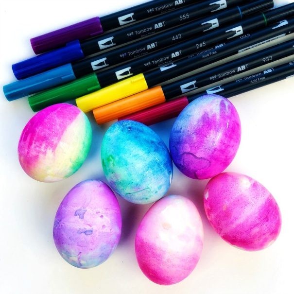 Easter Inspiration. Ways of Coloring Eggs for Easter.