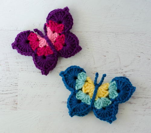 Helping our users. ​Crochet Butterfly.