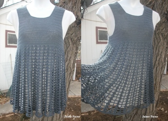 Inspiration. Crochet Plus Size Tops.