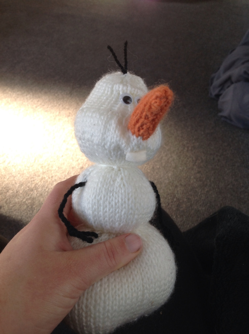 ​Olaf from "Frozen" Knit Toy