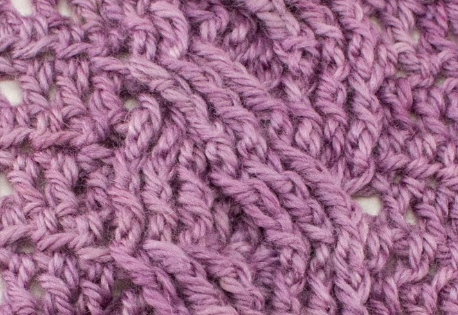 Step-by-Step Crochet Pattern for Textured Rows with Front and Back Post Stitches Step-by-Step Crochet Pattern for Textured Rows with Front and Back Post Stitches