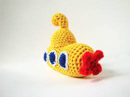 Inspiration. Crochet Baby Transport.