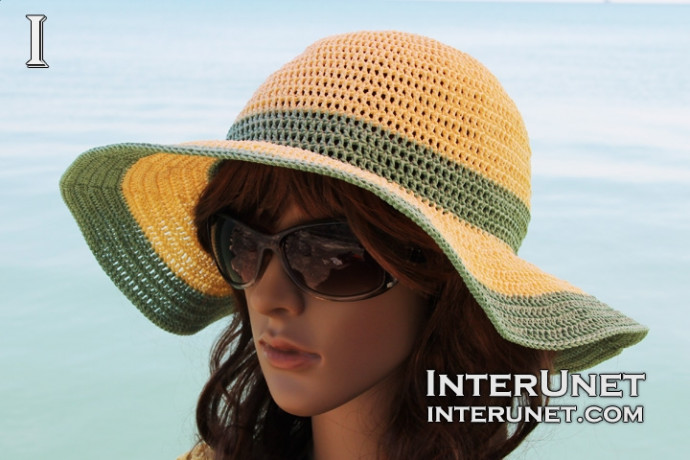 Inspiration. Crochet Summer Hats.