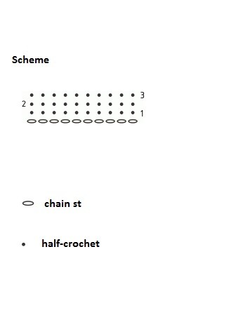 ​Bosnian Tight Crochet Stitch