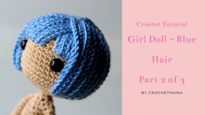 Inspiration. Crochet Dolls' Hair.