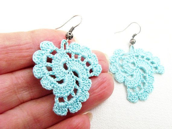 Inspiration. Crochet Earrings.