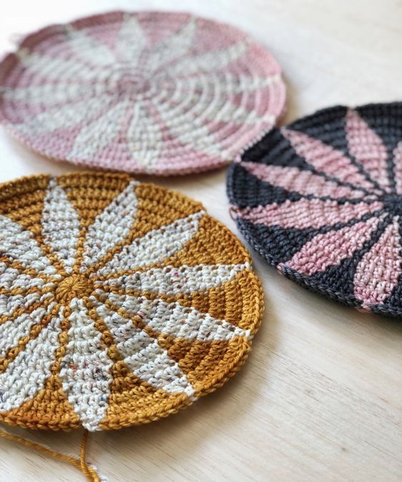 Inspiration. Crochet ideas for home decoration.