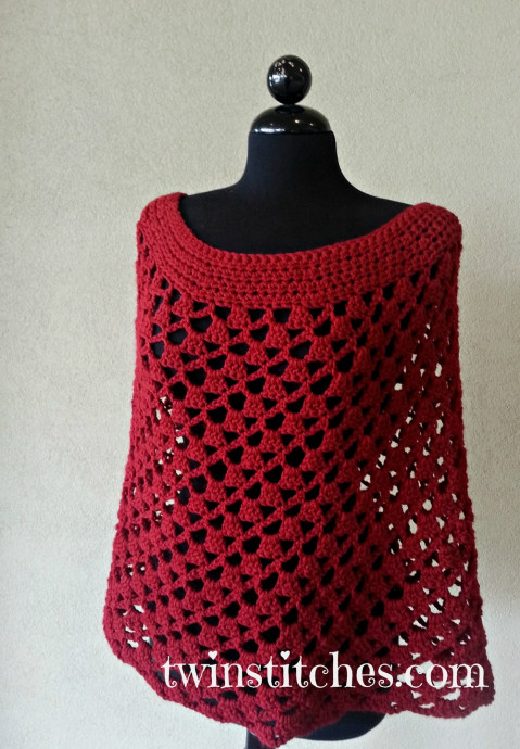 Inspiration. Crochet Poncho.