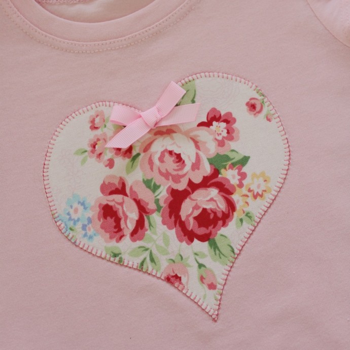 ​Heart Applique for T-Shirt