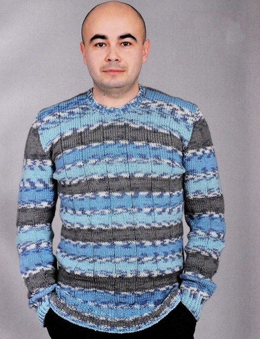 Complete Guide to Knitting an XL Sweater with Sectional Coloring Yarn Complete Guide to Knitting an XL Sweater with Sectional Coloring Yarn