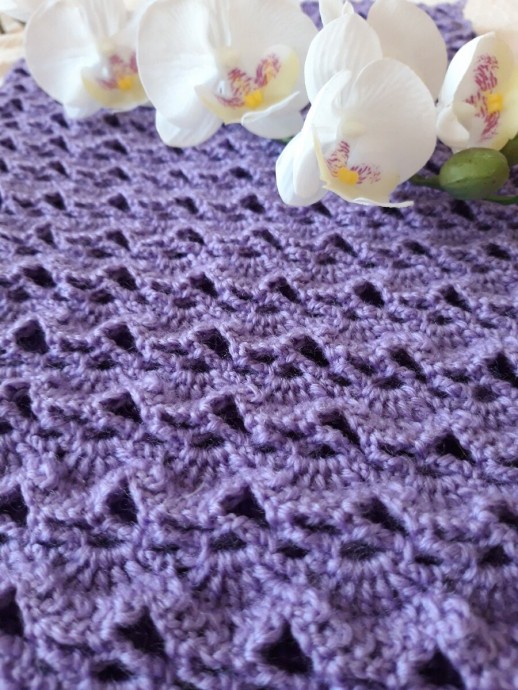 ​Relief Wavy Crochet Pattern