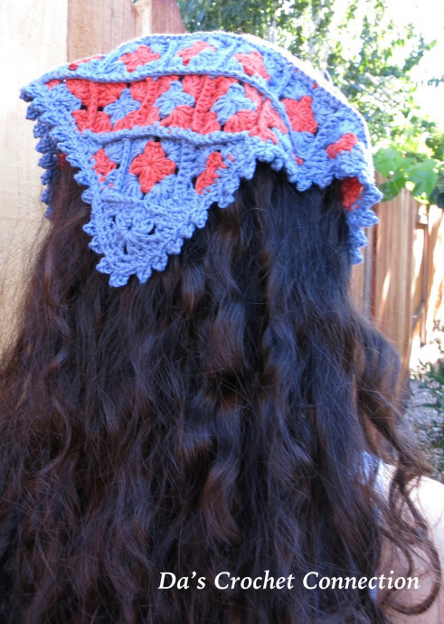 Inspiration. Crochet Bandanas.