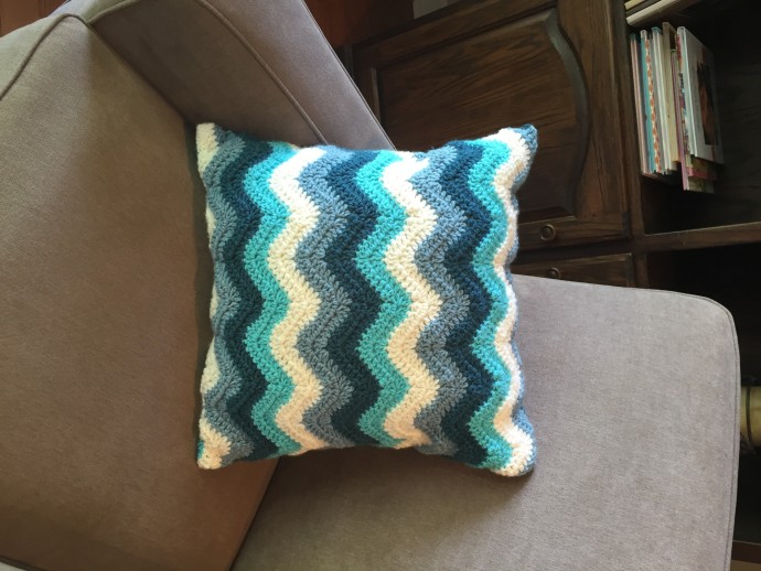 Inspiration. Crochet Cushion Cover.