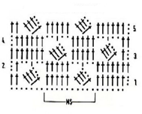 ​Crochet Diagonal Squares Pattern