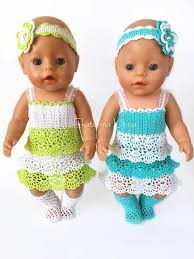 Inspiration. Crochet Clothes for Dolls.