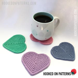 Inspiration. Crochet Coasters.