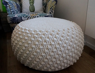 Inspiration. Crochet Poufs.