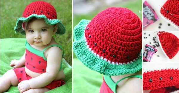 Inspiration. Crochet Summer Hats.