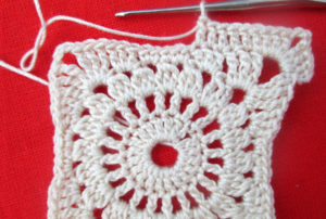 ​Square Crochet Napkin