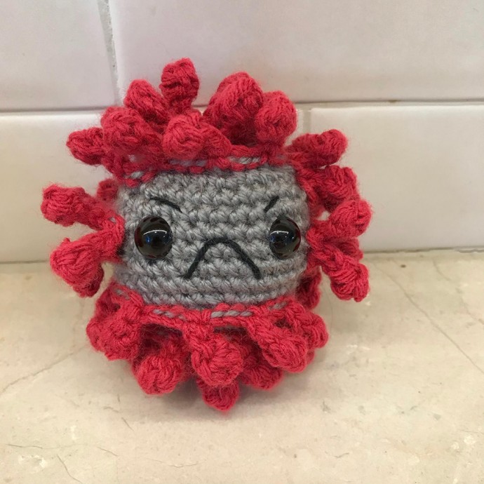 Helping our users. ​Virus Crochet Pattern.