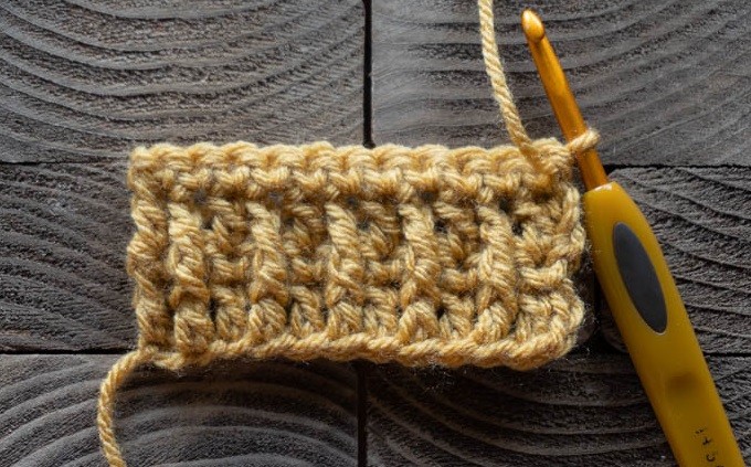 Helping our users. ​Crochet Alpine Stitch.