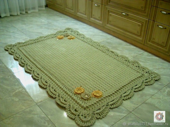 Inspiration. Crochet rugs.