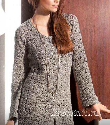 ​Latte Crochet Cardigan