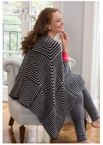 Oversized Knit Shawl Oversized Knit Shawl