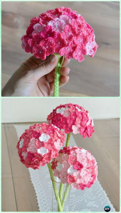 Inspiration. Crochet Bouquets.