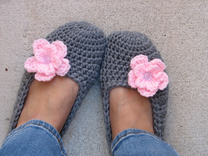 Inspiration. Crochet Slippers.