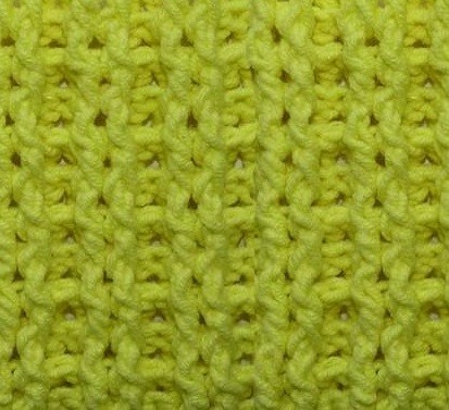 ​Relief Crochet Rib