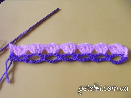 Two-Coloured Crochet Stitch