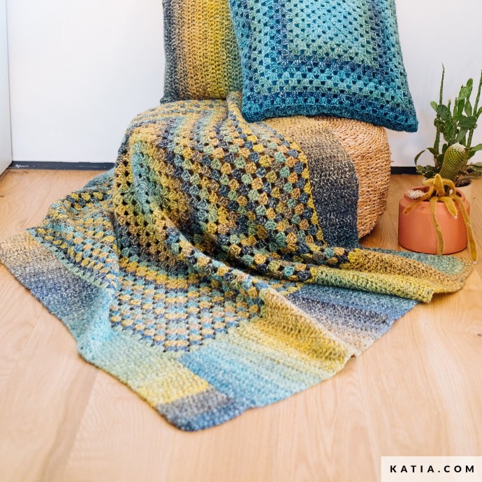 Inspiration. Knit Blankets.