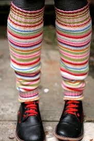 Inspiration. Knit Leg-Warmers.