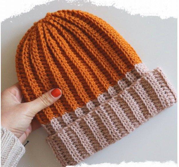 ​Simple Crochet Beanie Hat