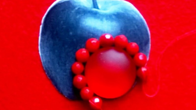 ​Apple Brooch